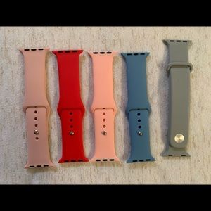 Silicone Apple Watch strap 40mm